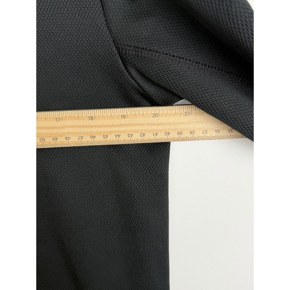 New Orleans Saints Men's Team‎ Apparel Quarter Zip Black Pullover Size M - Picture 5 of 6